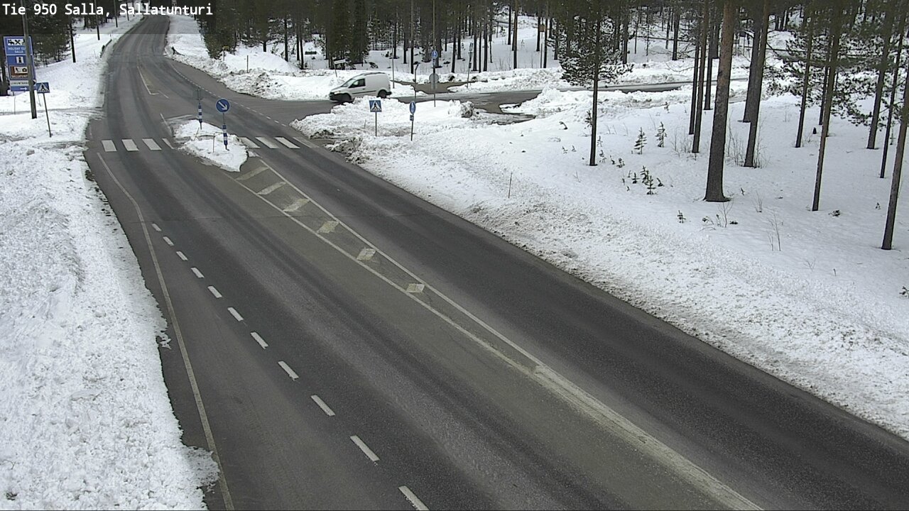 Kelikamerat Kuva Tie 950 Salla, Sallatunturi, Salla, Lappi