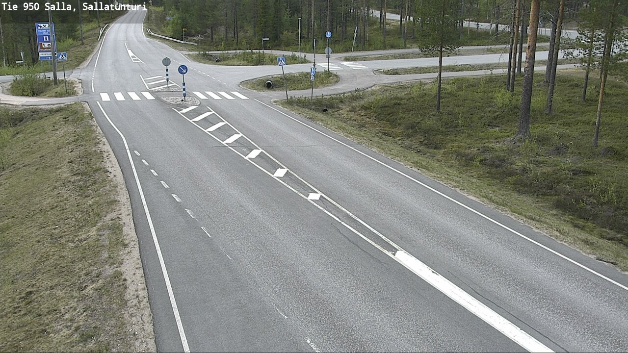 Weather Camera Image Road 950 Salla, Sallatunturi, Salla, Lappi