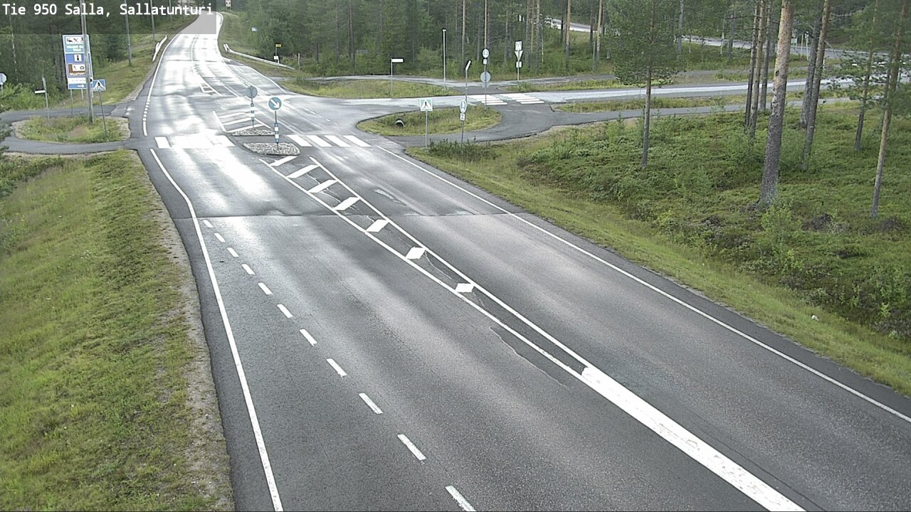 Kelikamerat Kuva Tie 950 Salla, Sallatunturi, Salla, Lappi