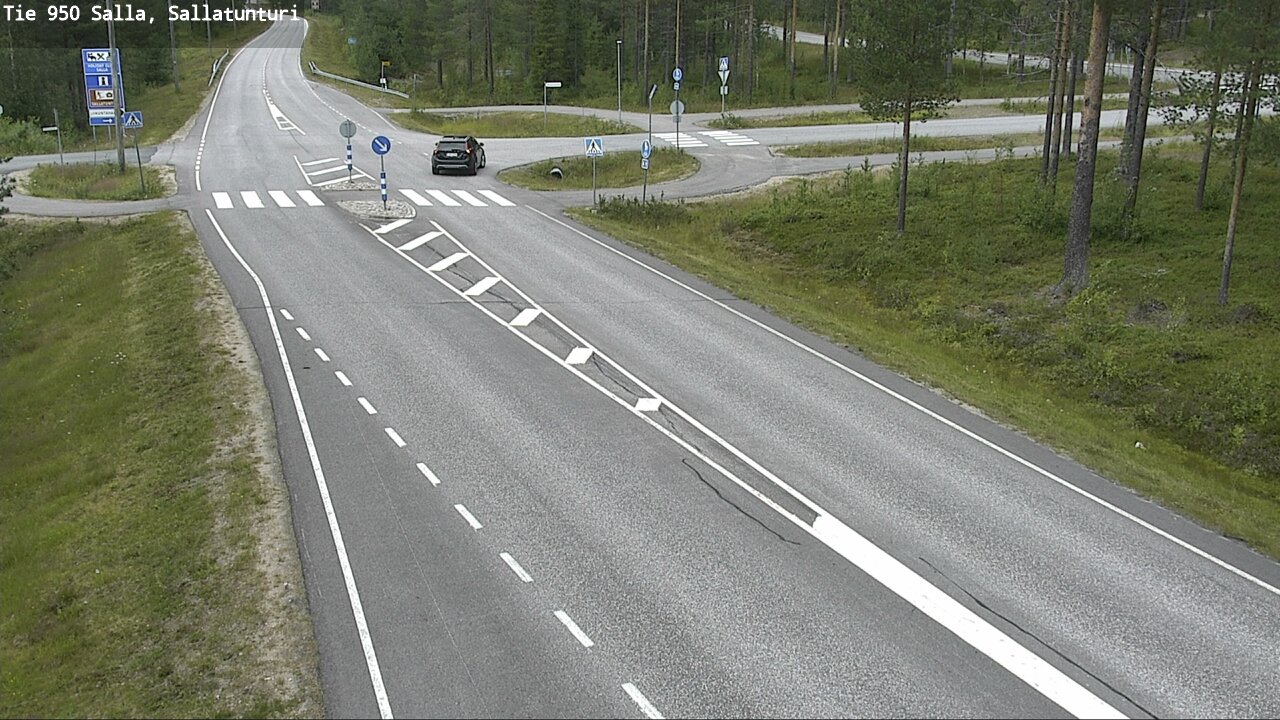 Kelikamerat Kuva Tie 950 Salla, Sallatunturi, Salla, Lappi