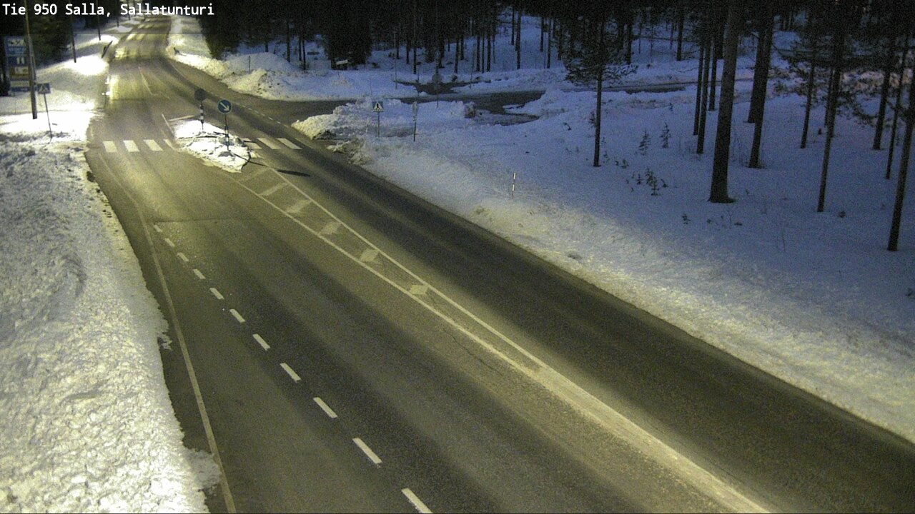 Kelikamerat Kuva Tie 950 Salla, Sallatunturi, Salla, Lappi