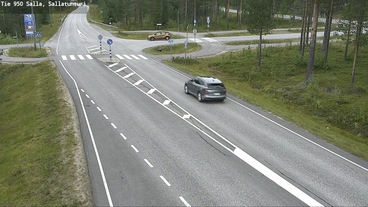 Kelikamerat Kuva Tie 950 Salla, Sallatunturi, Salla, Lappi