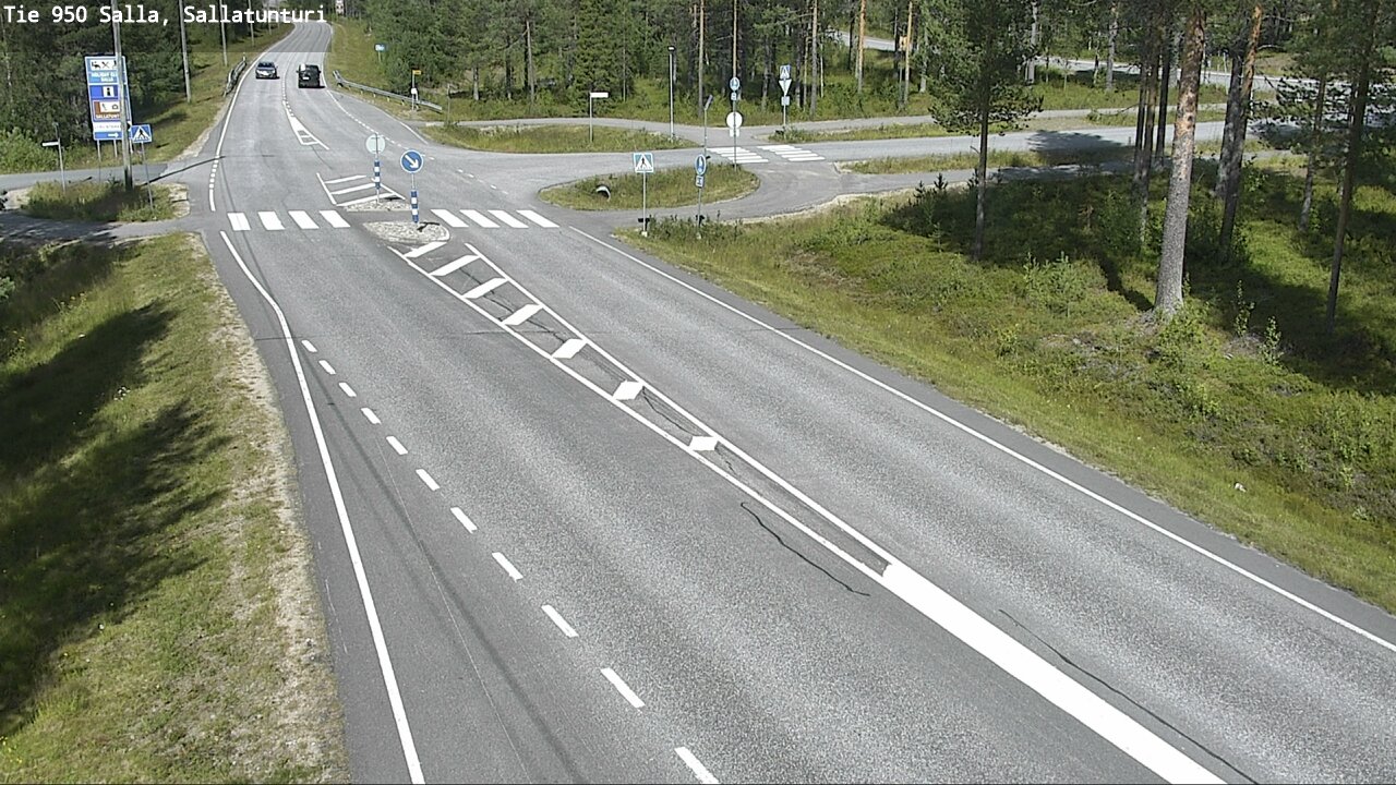 Weather Camera Image Väg 950 Salla, Sallatunturi, Salla, Lappi