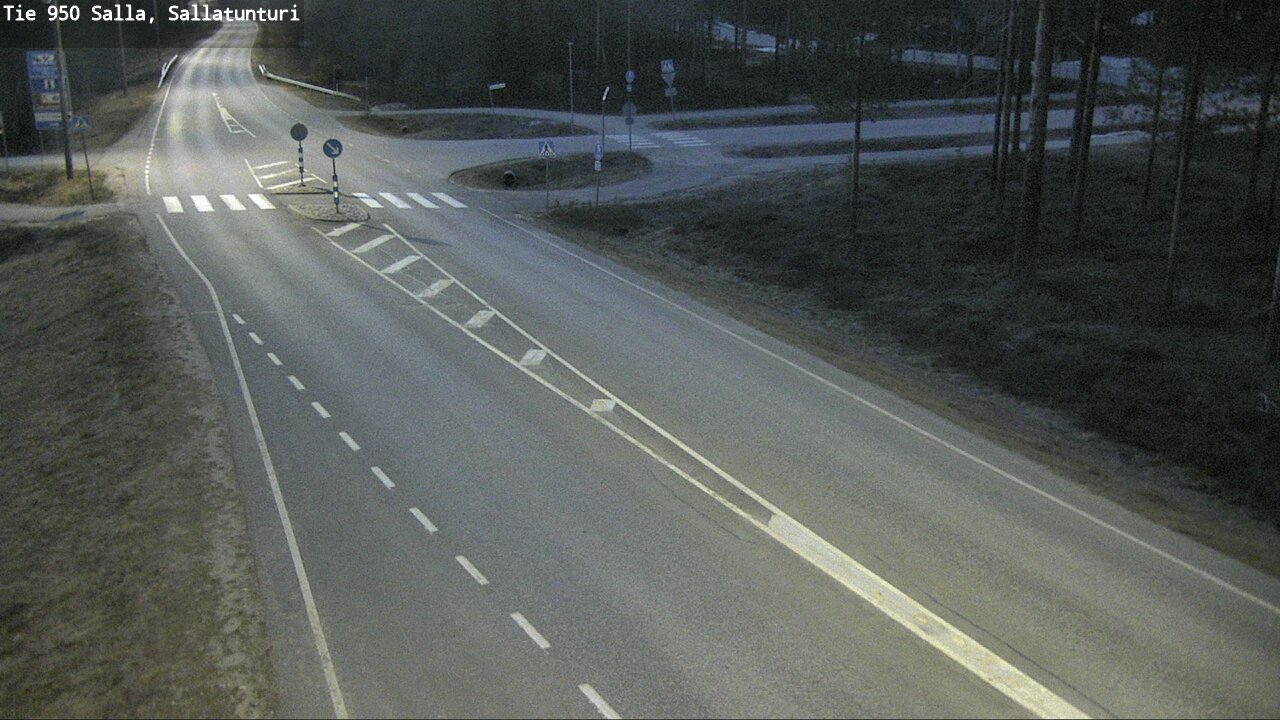 Kelikamerat Kuva Tie 950 Salla, Sallatunturi, Salla, Lappi