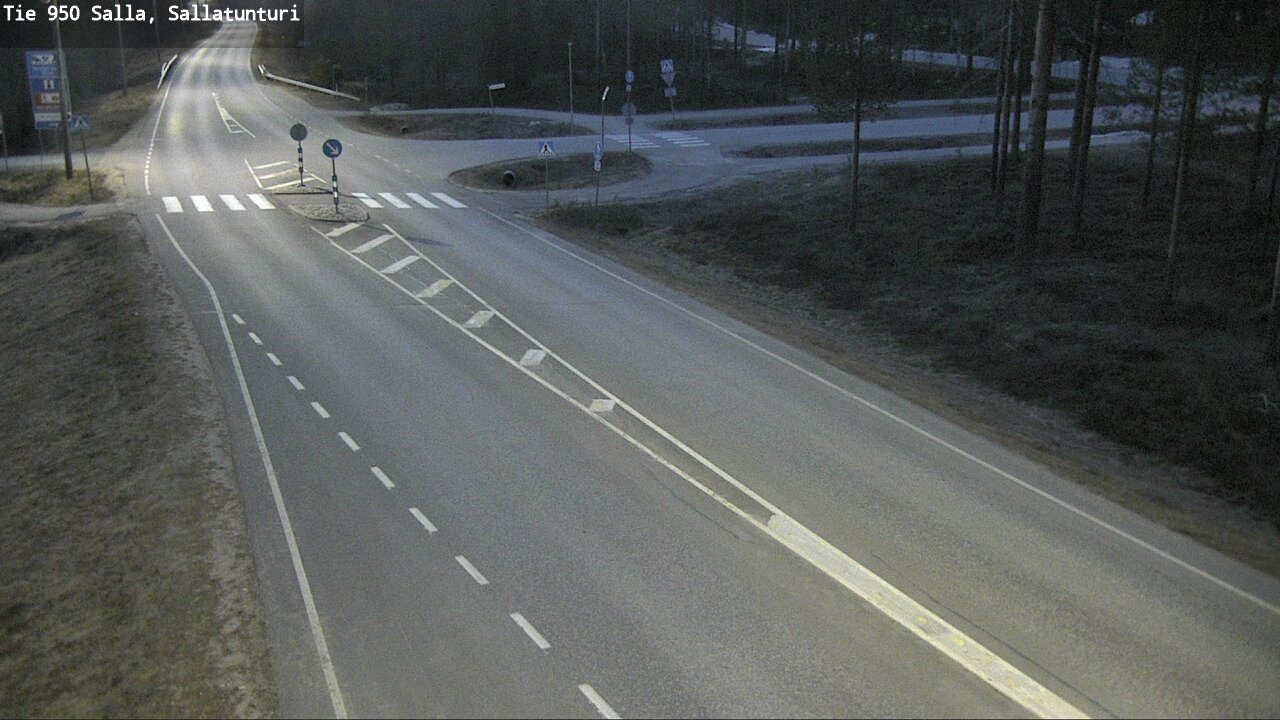Kelikamerat Kuva Tie 950 Salla, Sallatunturi, Salla, Lappi