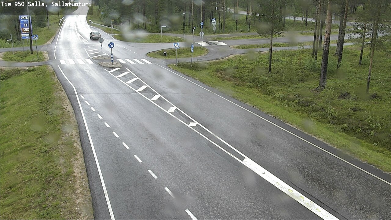 Weather Camera Image Väg 950 Salla, Sallatunturi, Salla, Lappi