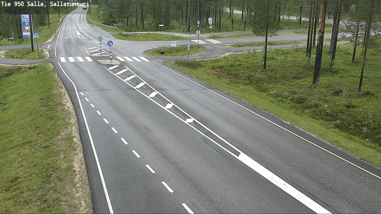 Kelikamerat Kuva Tie 950 Salla, Sallatunturi, Salla, Lappi