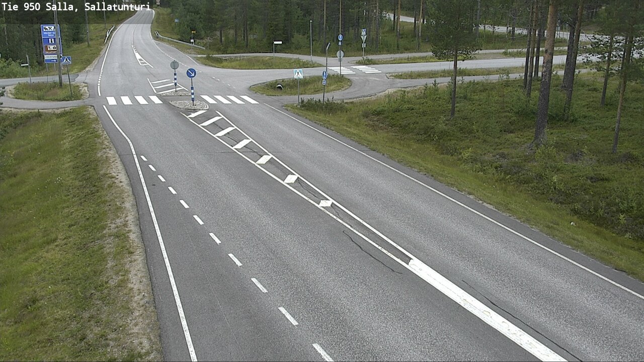 Kelikamerat Kuva Tie 950 Salla, Sallatunturi, Salla, Lappi