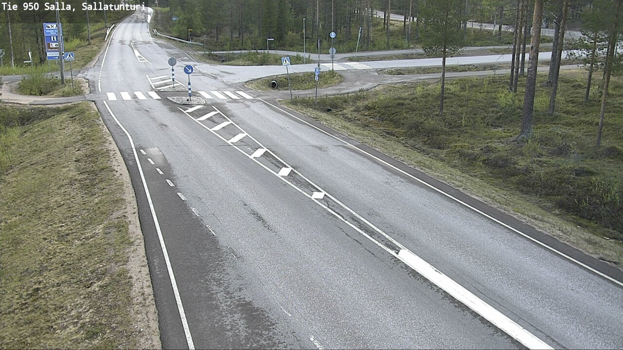 Kelikamerat Kuva Tie 950 Salla, Sallatunturi, Salla, Lappi
