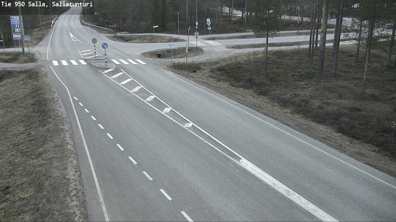 Weather Camera Image Road 950 Salla, Sallatunturi, Salla, Lappi