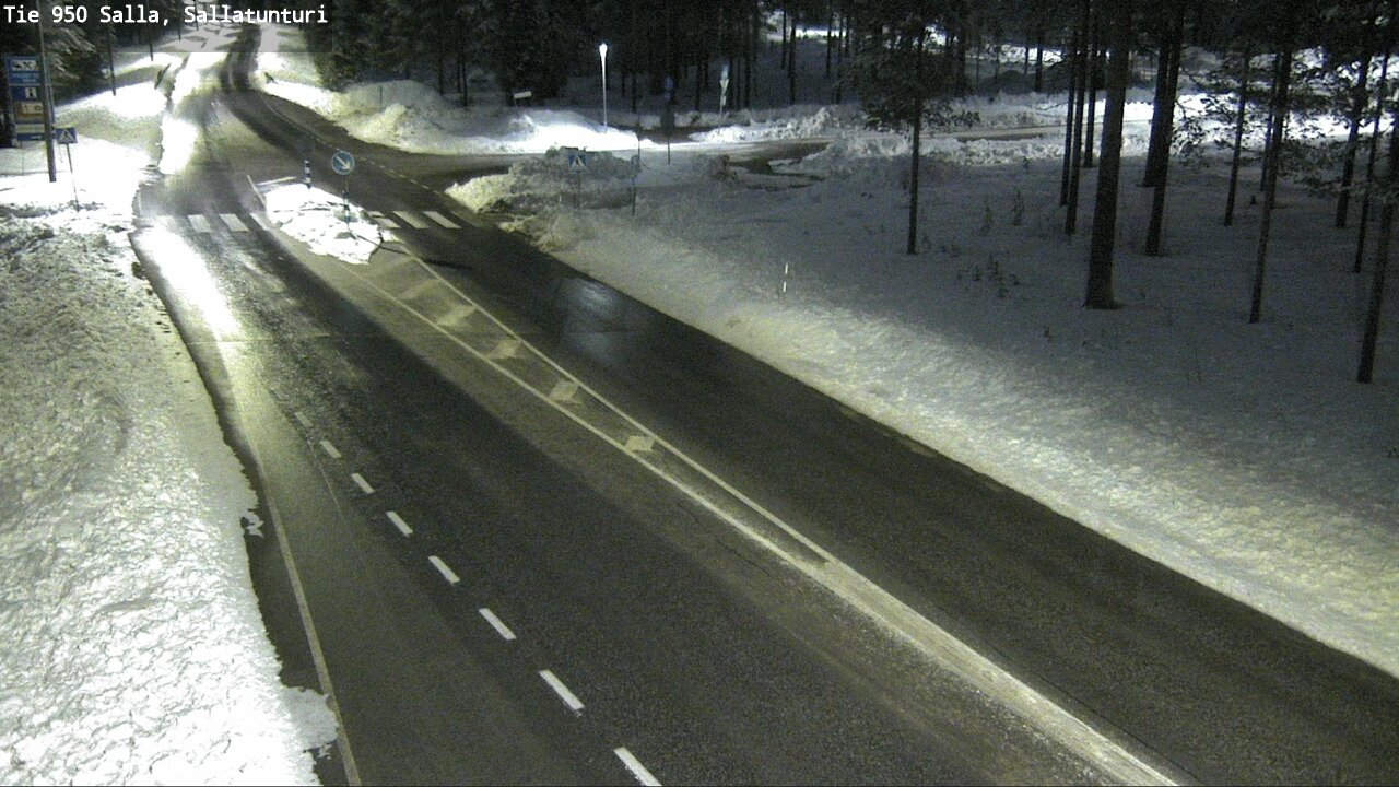 Kelikamerat Kuva Tie 950 Salla, Sallatunturi, Salla, Lappi