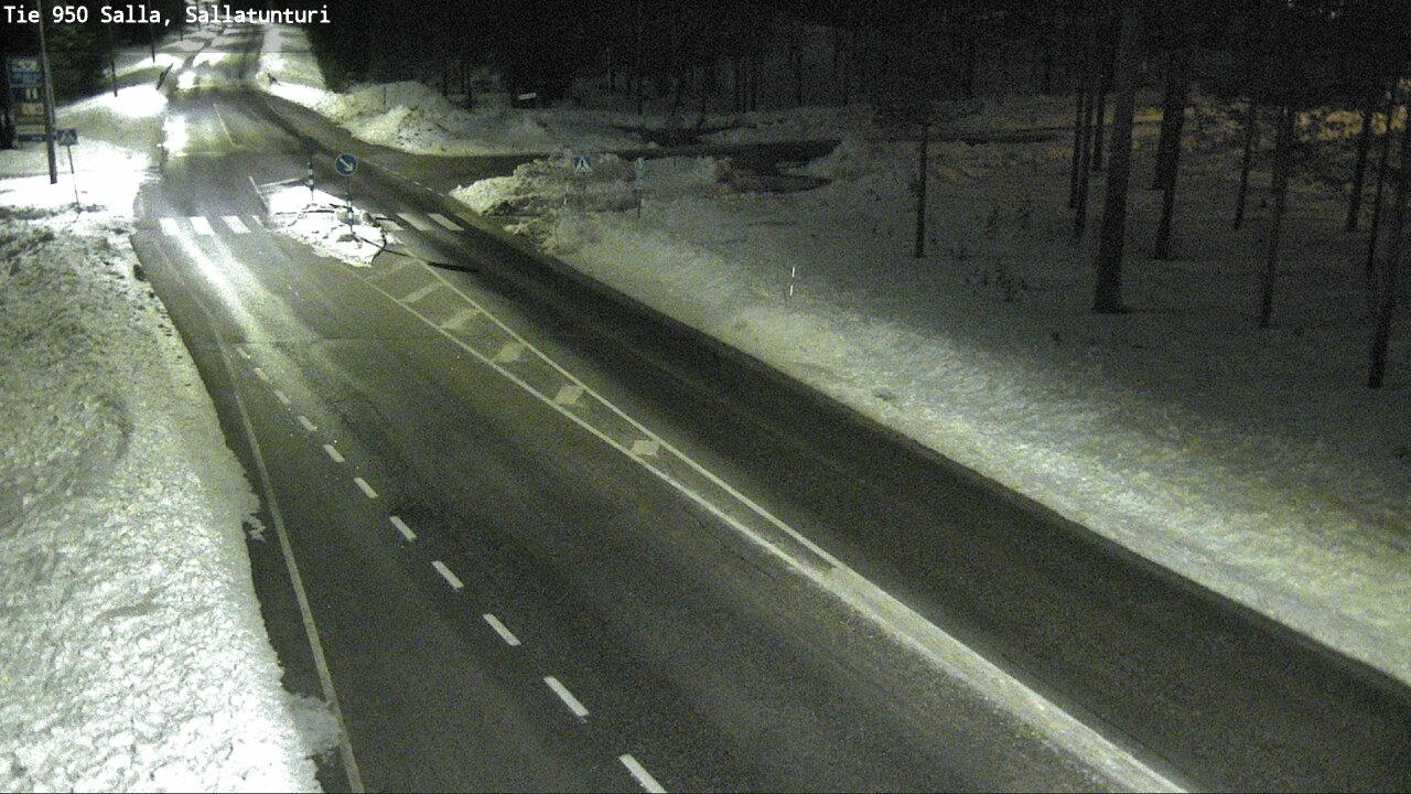 Kelikamerat Kuva Tie 950 Salla, Sallatunturi, Salla, Lappi