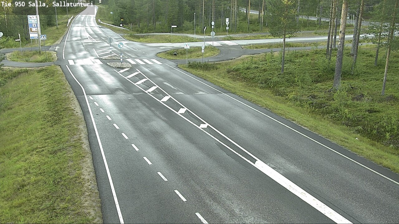 Weather Camera Image Road 950 Salla, Sallatunturi, Salla, Lappi