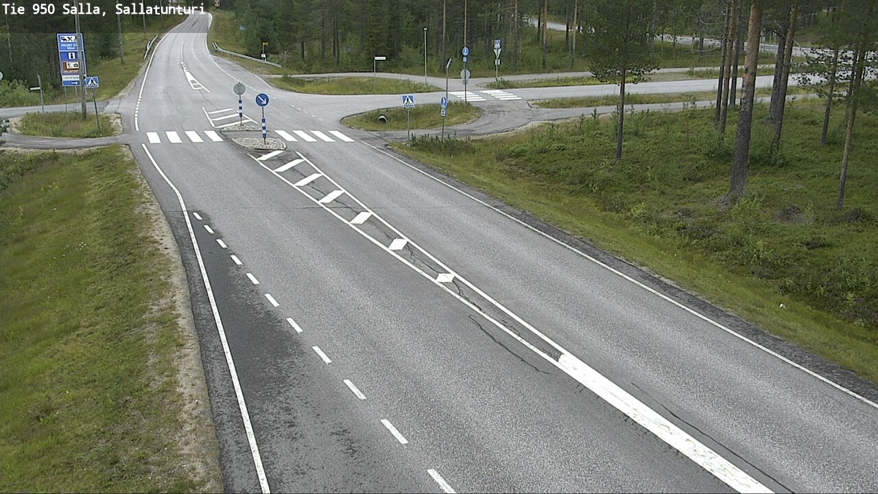 Kelikamerat Kuva Tie 950 Salla, Sallatunturi, Salla, Lappi