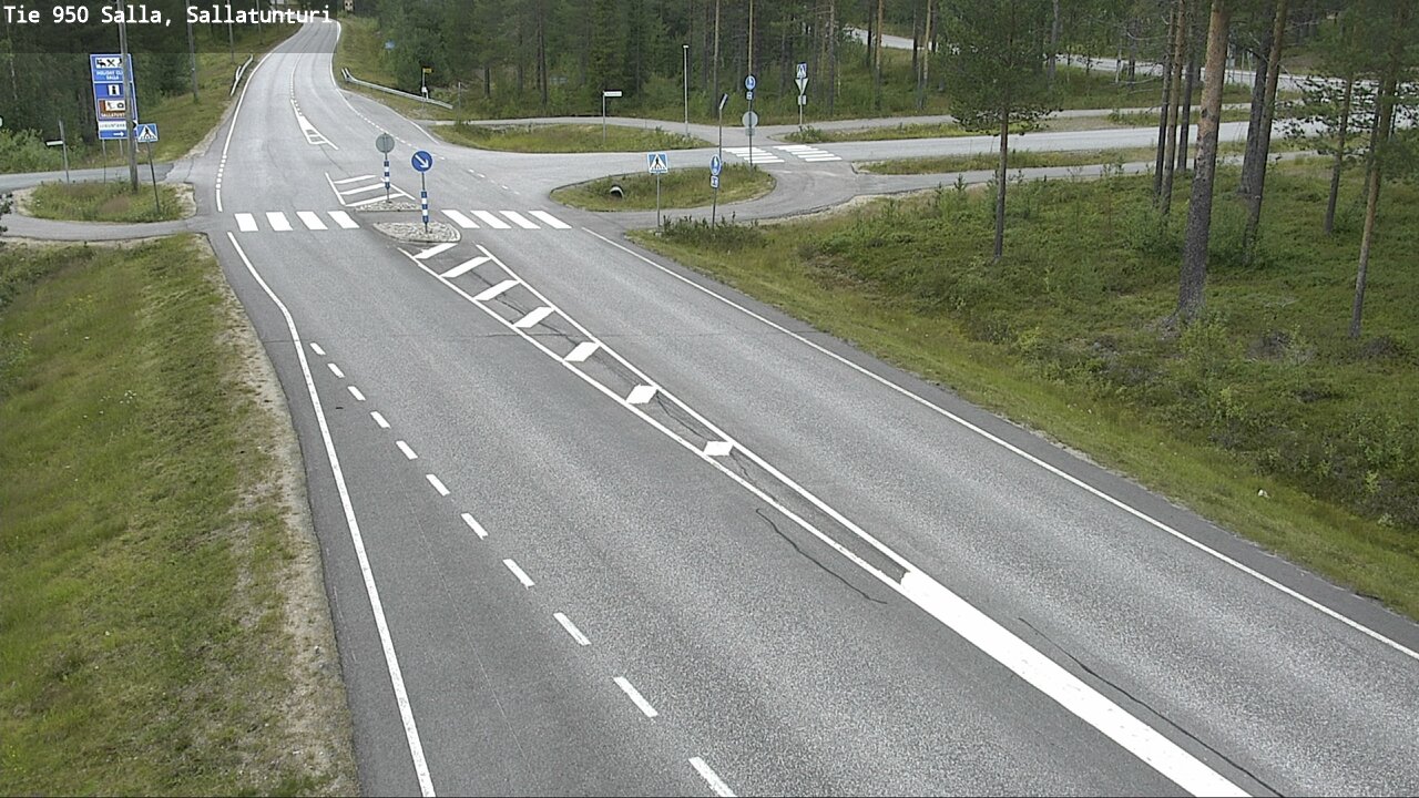 Kelikamerat Kuva Tie 950 Salla, Sallatunturi, Salla, Lappi
