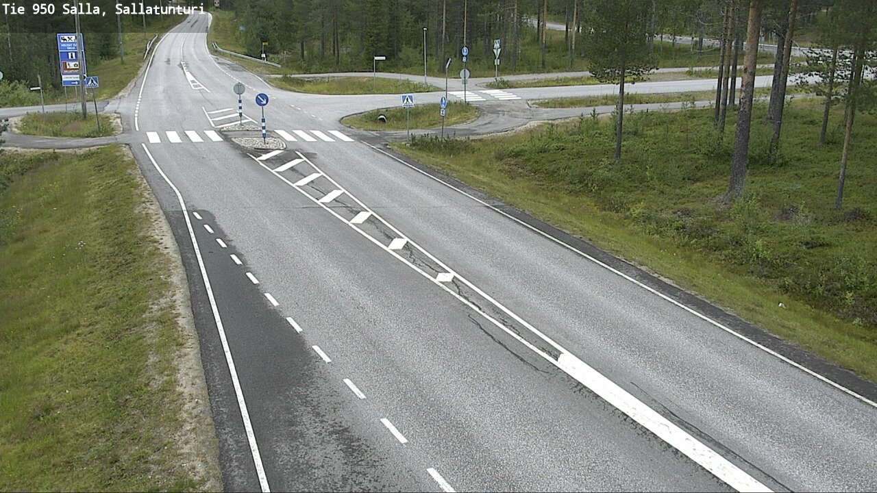 Kelikamerat Kuva Tie 950 Salla, Sallatunturi, Salla, Lappi