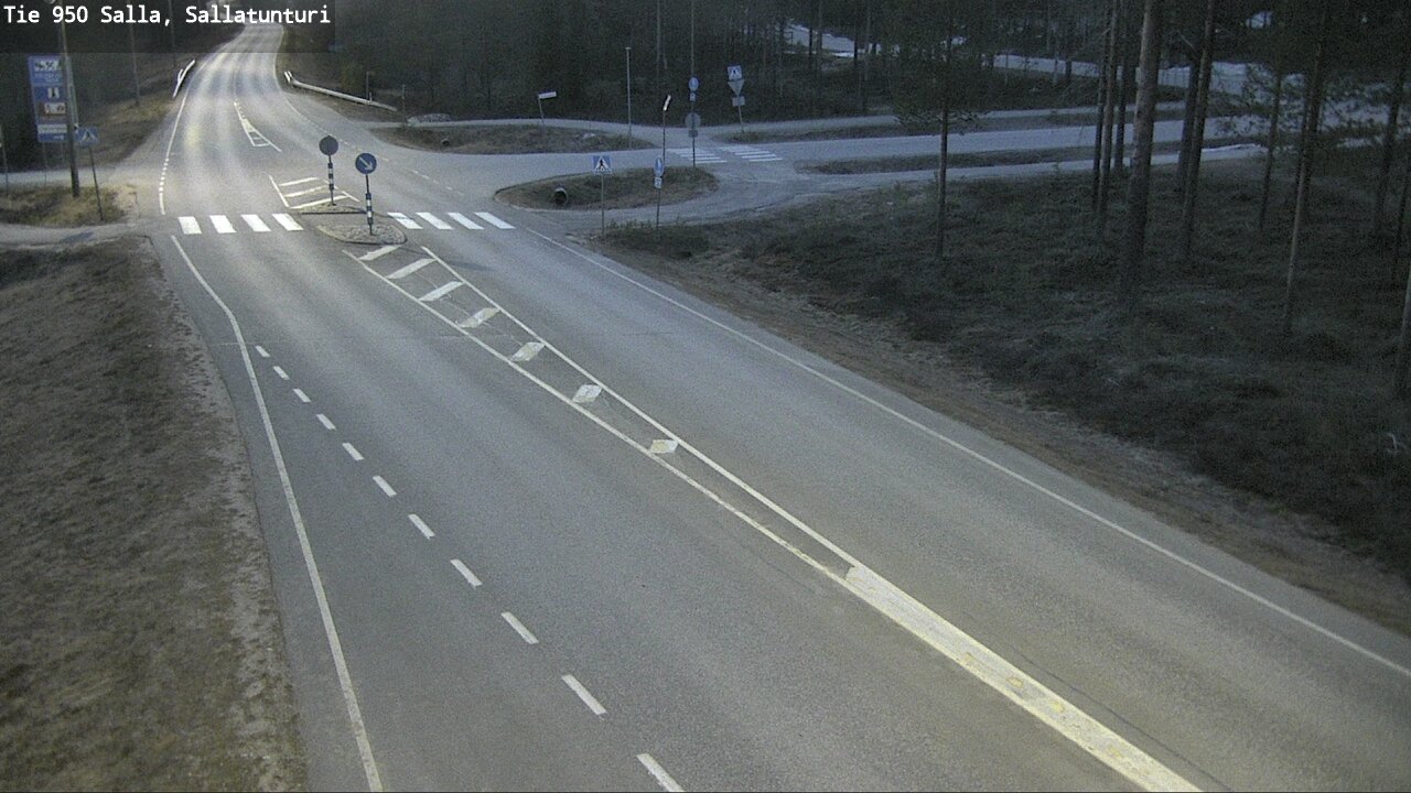 Kelikamerat Kuva Tie 950 Salla, Sallatunturi, Salla, Lappi