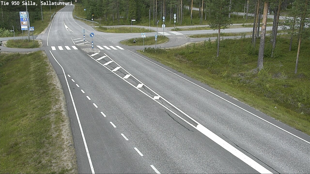 Kelikamerat Kuva Tie 950 Salla, Sallatunturi, Salla, Lappi