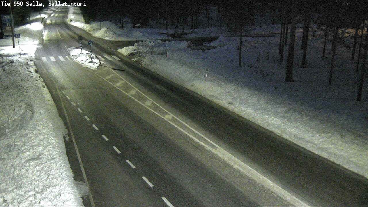 Kelikamerat Kuva Tie 950 Salla, Sallatunturi, Salla, Lappi