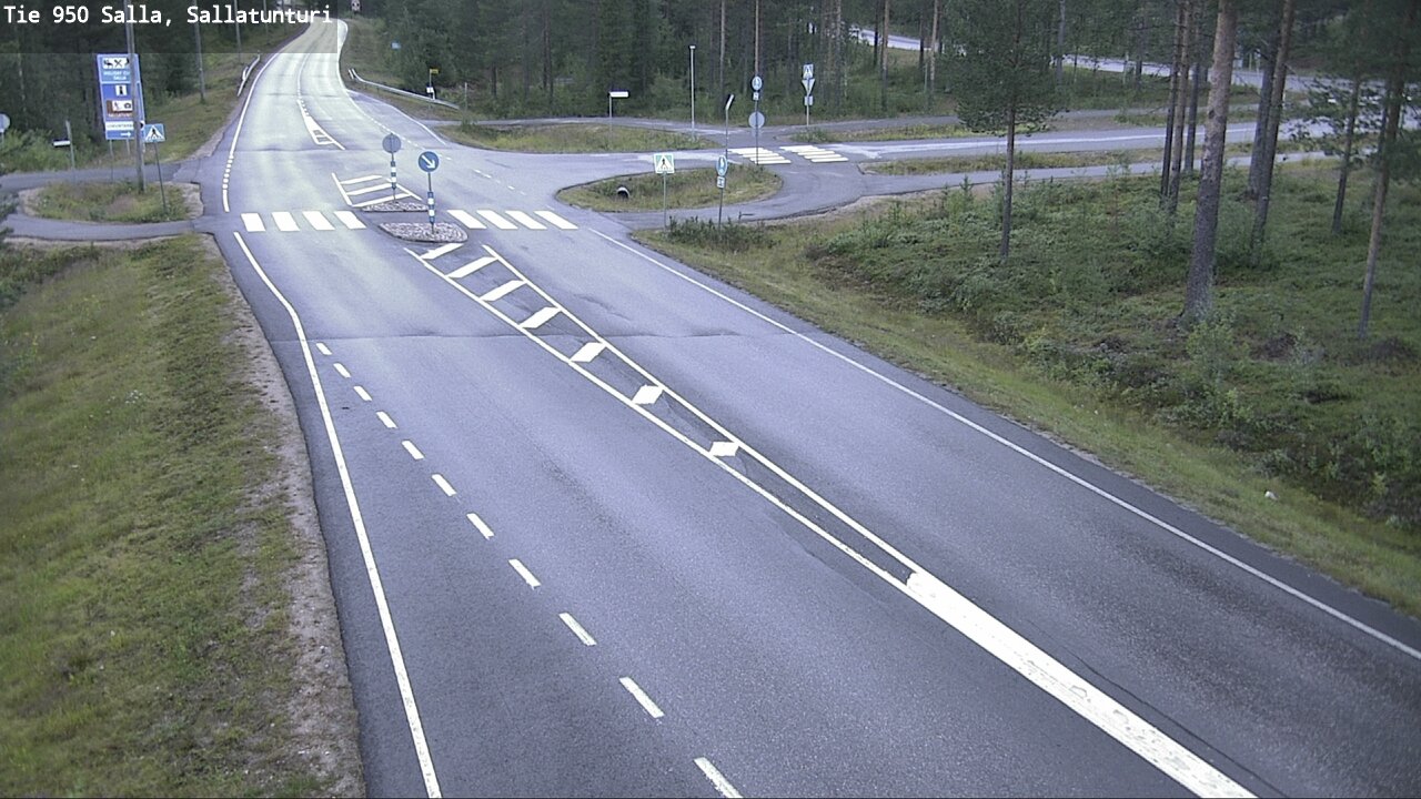 Kelikamerat Kuva Tie 950 Salla, Sallatunturi, Salla, Lappi