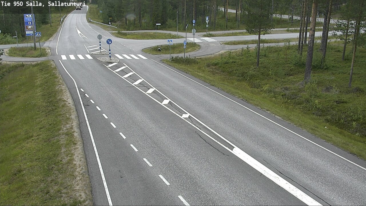 Kelikamerat Kuva Tie 950 Salla, Sallatunturi, Salla, Lappi