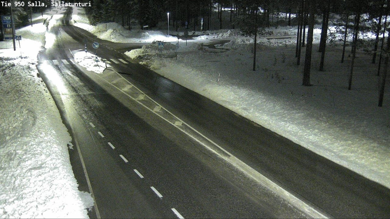 Kelikamerat Kuva Tie 950 Salla, Sallatunturi, Salla, Lappi