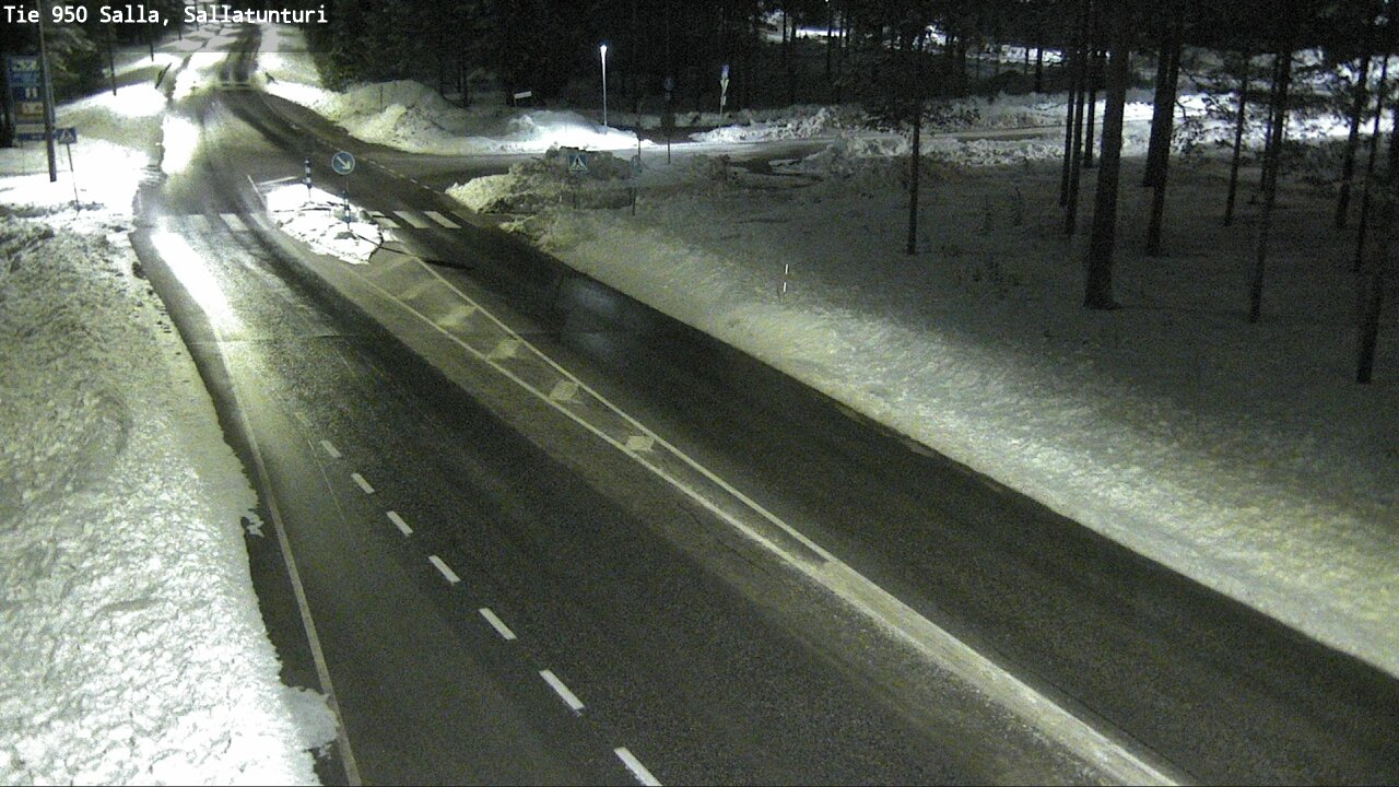 Kelikamerat Kuva Tie 950 Salla, Sallatunturi, Salla, Lappi