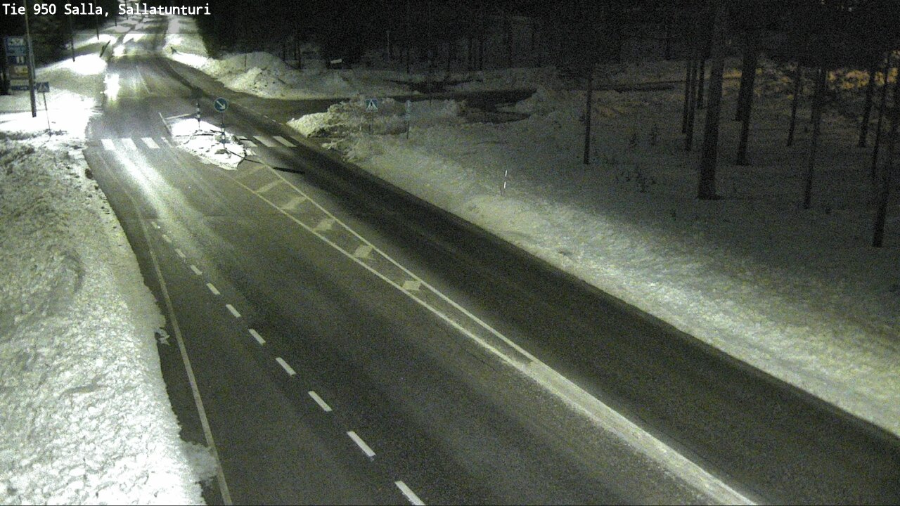 Kelikamerat Kuva Tie 950 Salla, Sallatunturi, Salla, Lappi