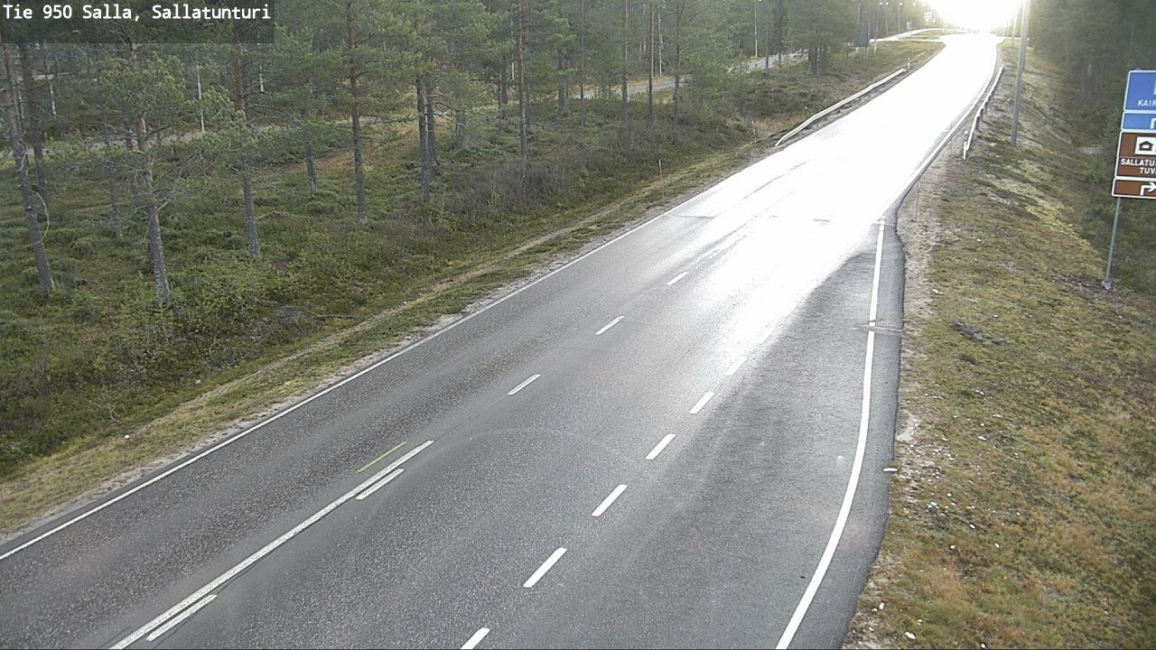 Kelikamerat Kuva Tie 950 Salla, Sallatunturi, Salla, Lappi
