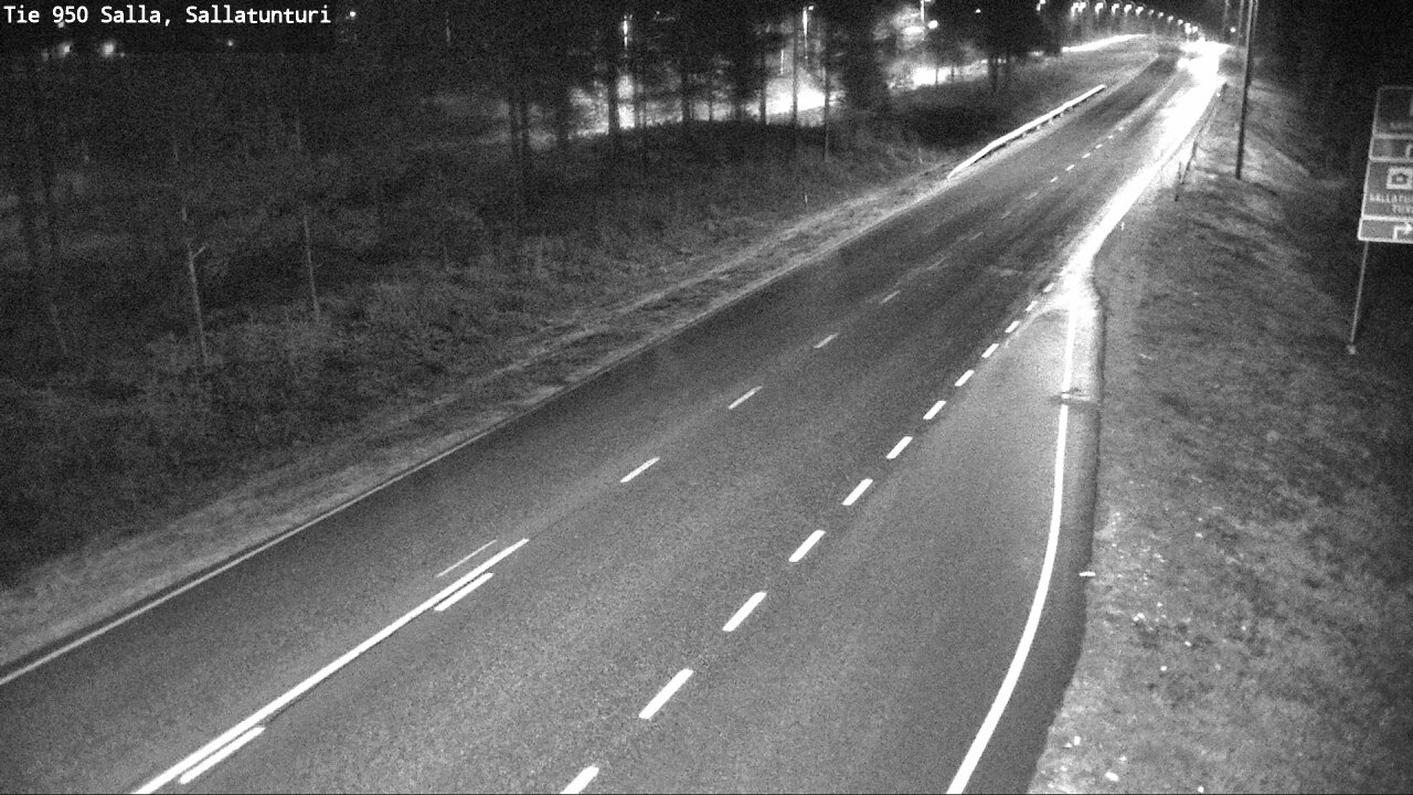 Kelikamerat Kuva Tie 950 Salla, Sallatunturi, Salla, Lappi