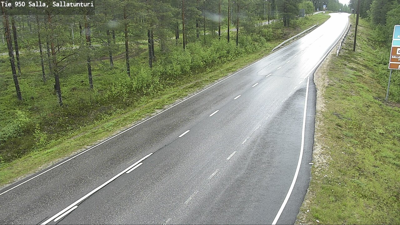 Kelikamerat Kuva Tie 950 Salla, Sallatunturi, Salla, Lappi