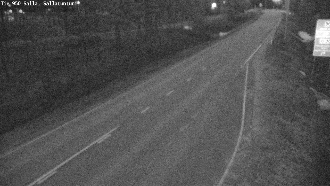 Kelikamerat Kuva Tie 950 Salla, Sallatunturi, Salla, Lappi