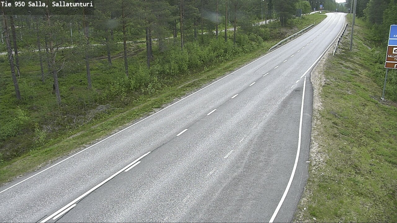 Kelikamerat Kuva Tie 950 Salla, Sallatunturi, Salla, Lappi