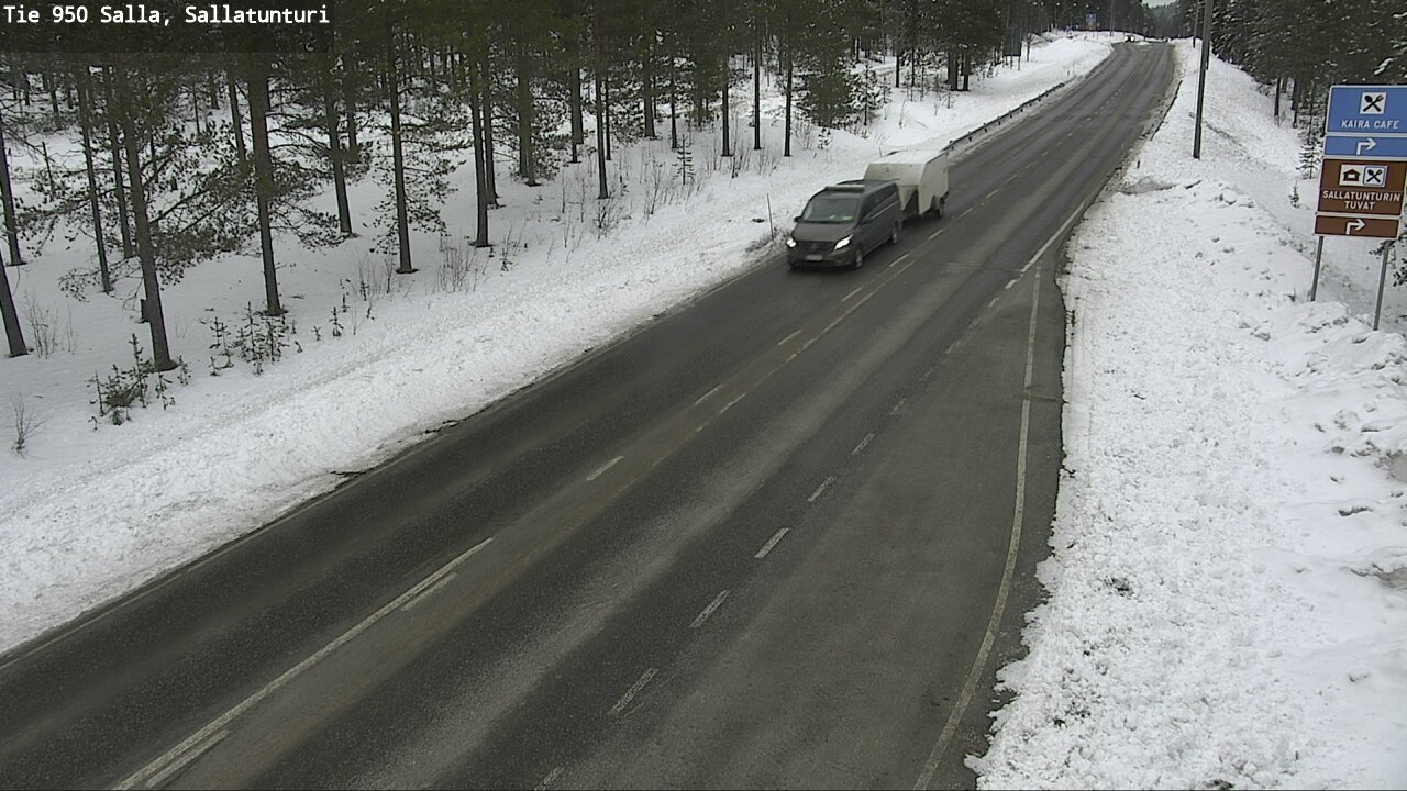 Kelikamerat Kuva Tie 950 Salla, Sallatunturi, Salla, Lappi