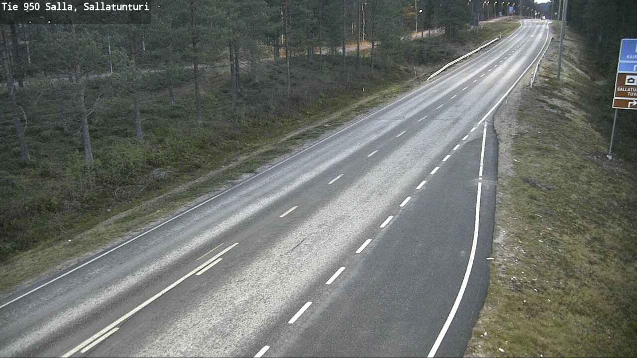 Kelikamerat Kuva Tie 950 Salla, Sallatunturi, Salla, Lappi