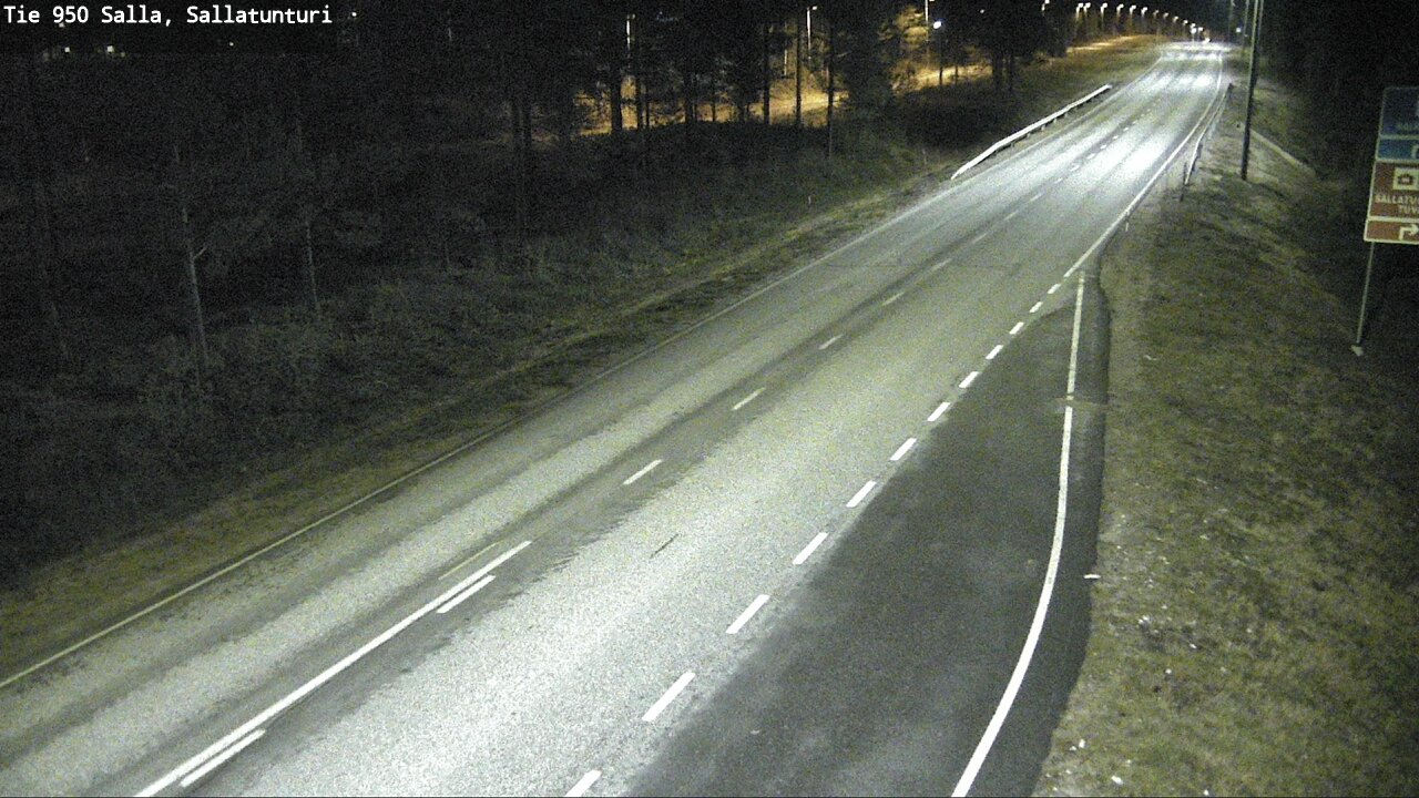 Kelikamerat Kuva Tie 950 Salla, Sallatunturi, Salla, Lappi