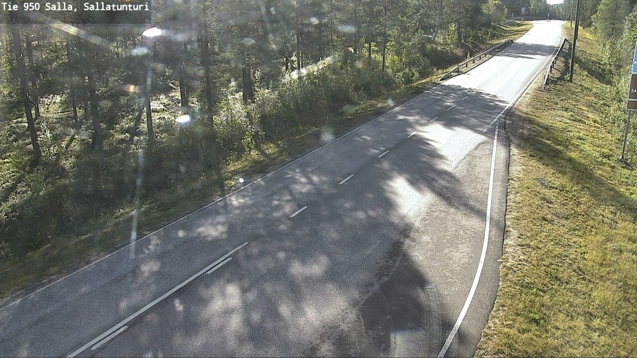 Weather Camera Image Road 950 Salla, Sallatunturi, Salla, Lappi