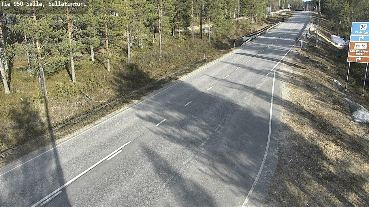 Kelikamerat Kuva Tie 950 Salla, Sallatunturi, Salla, Lappi