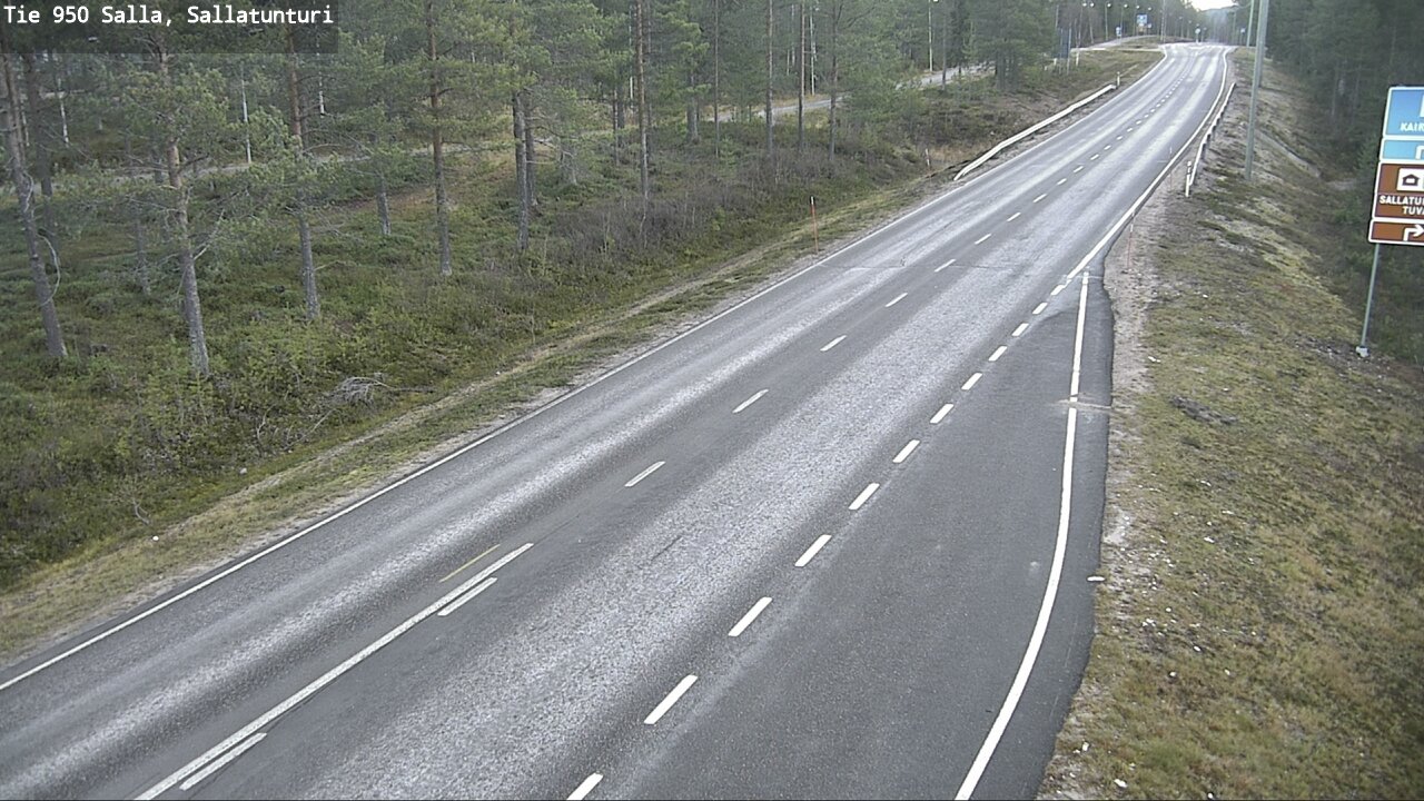 Kelikamerat Kuva Tie 950 Salla, Sallatunturi, Salla, Lappi