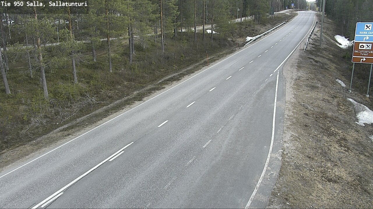 Kelikamerat Kuva Tie 950 Salla, Sallatunturi, Salla, Lappi