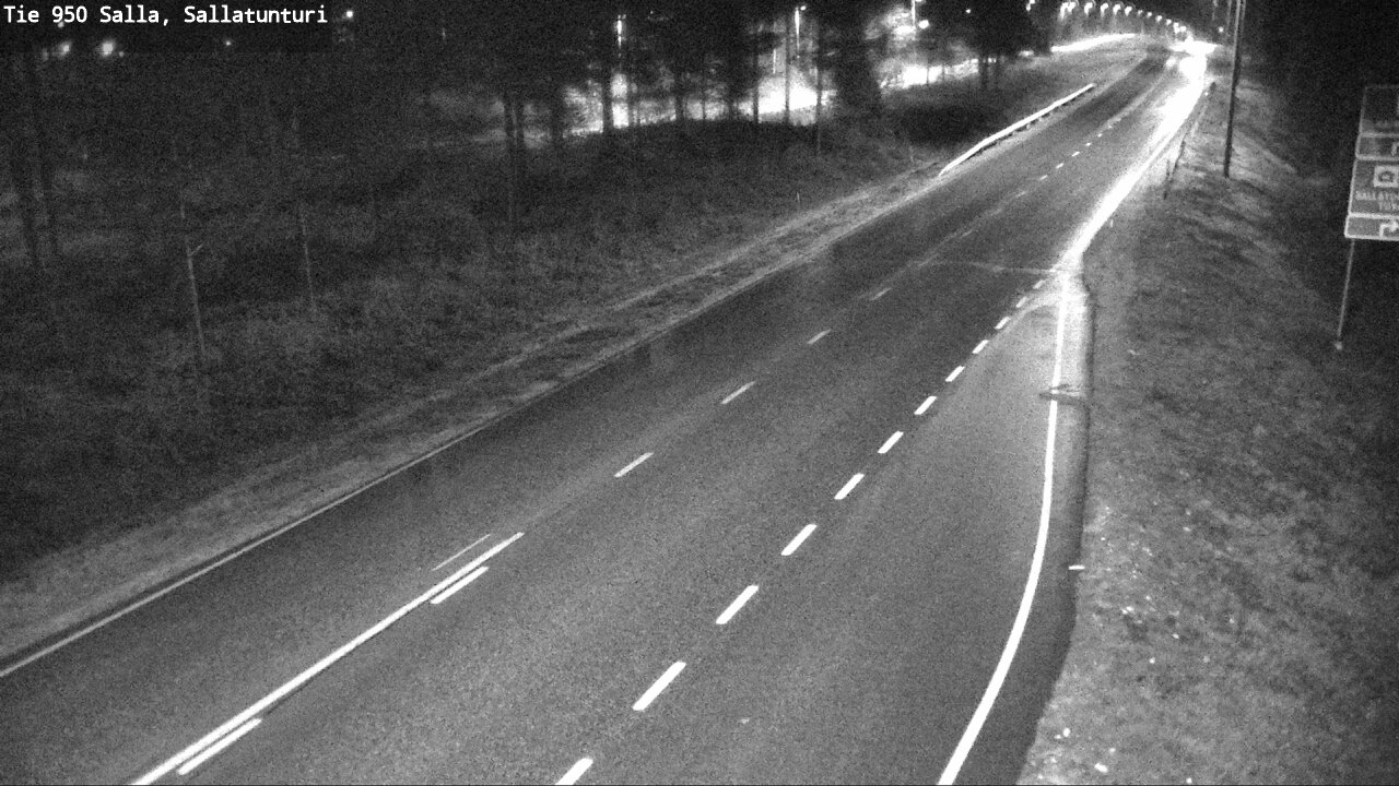 Kelikamerat Kuva Tie 950 Salla, Sallatunturi, Salla, Lappi