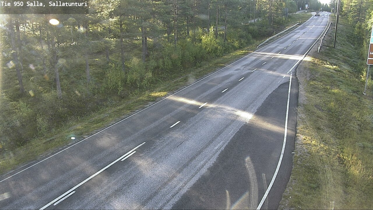 Weather Camera Image Road 950 Salla, Sallatunturi, Salla, Lappi