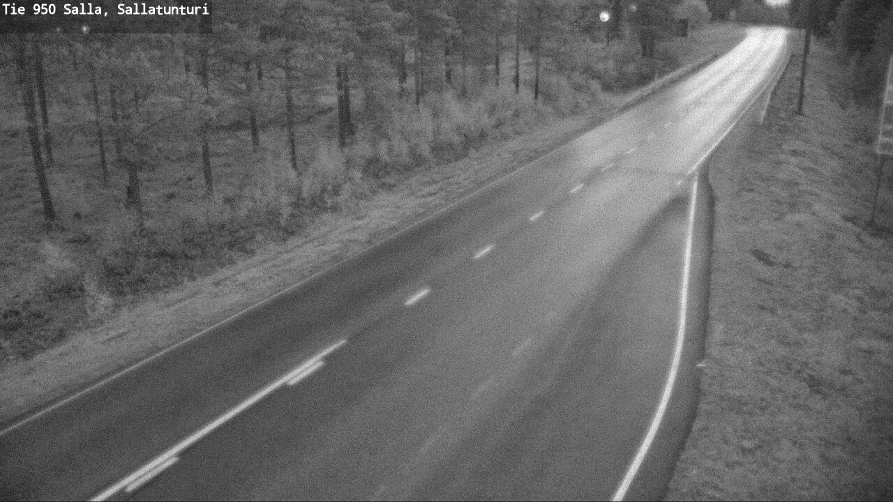 Weather Camera Image Road 950 Salla, Sallatunturi, Salla, Lappi