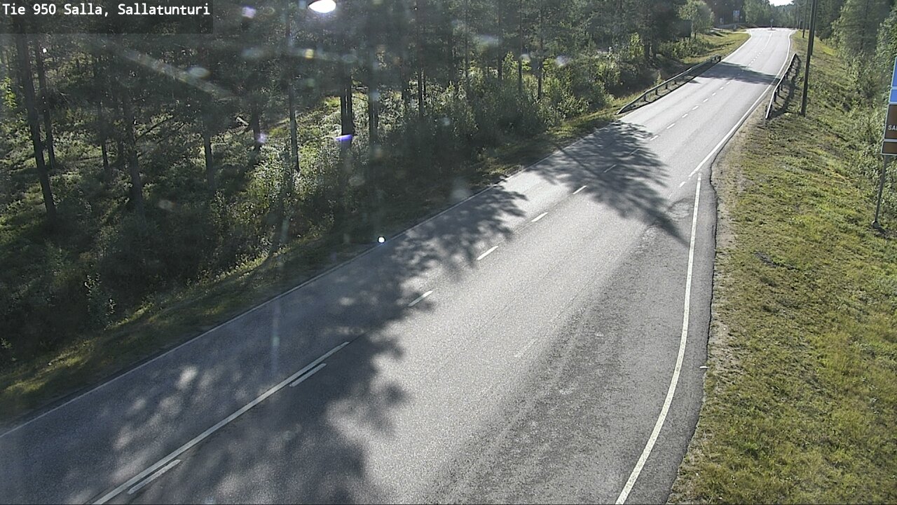 Weather Camera Image Road 950 Salla, Sallatunturi, Salla, Lappi
