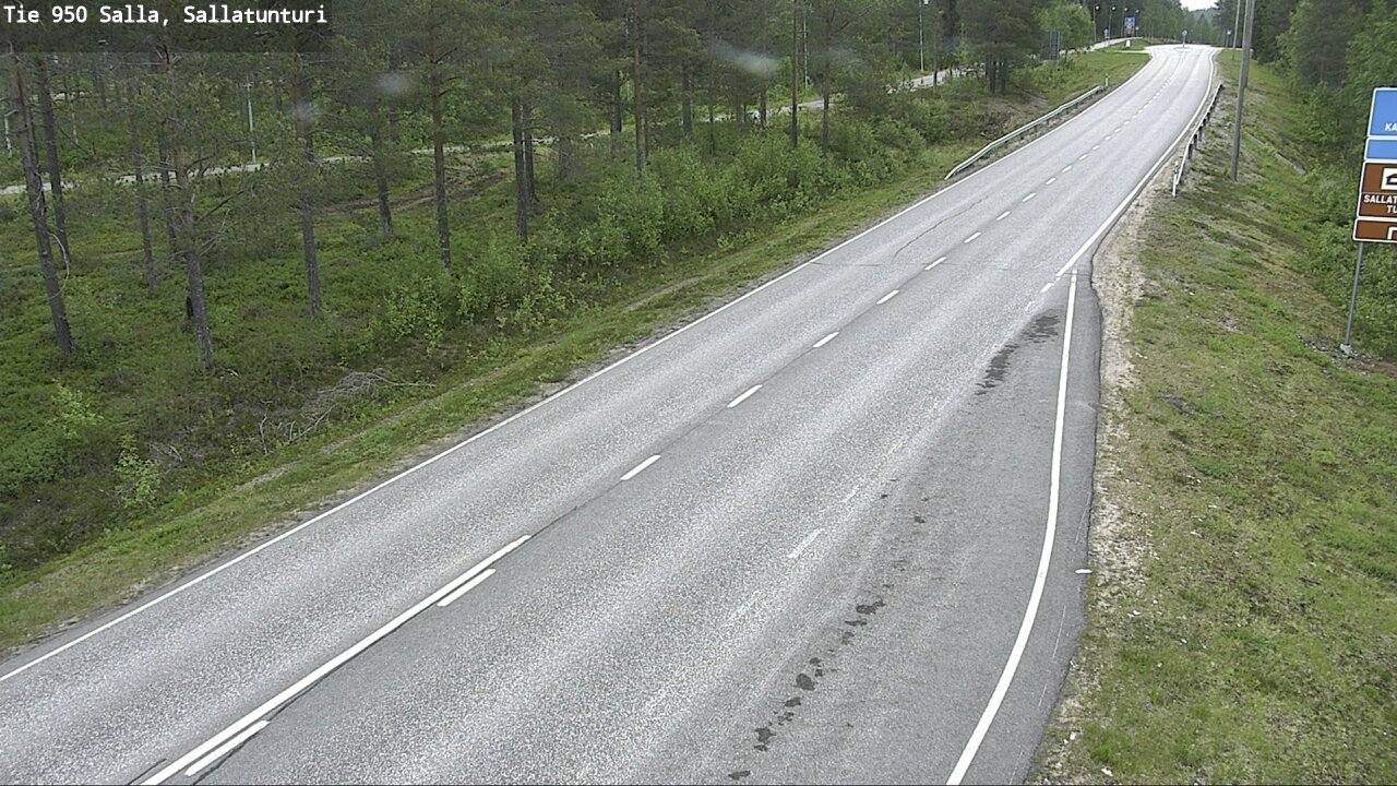 Kelikamerat Kuva Tie 950 Salla, Sallatunturi, Salla, Lappi