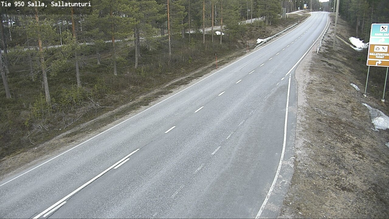 Kelikamerat Kuva Tie 950 Salla, Sallatunturi, Salla, Lappi