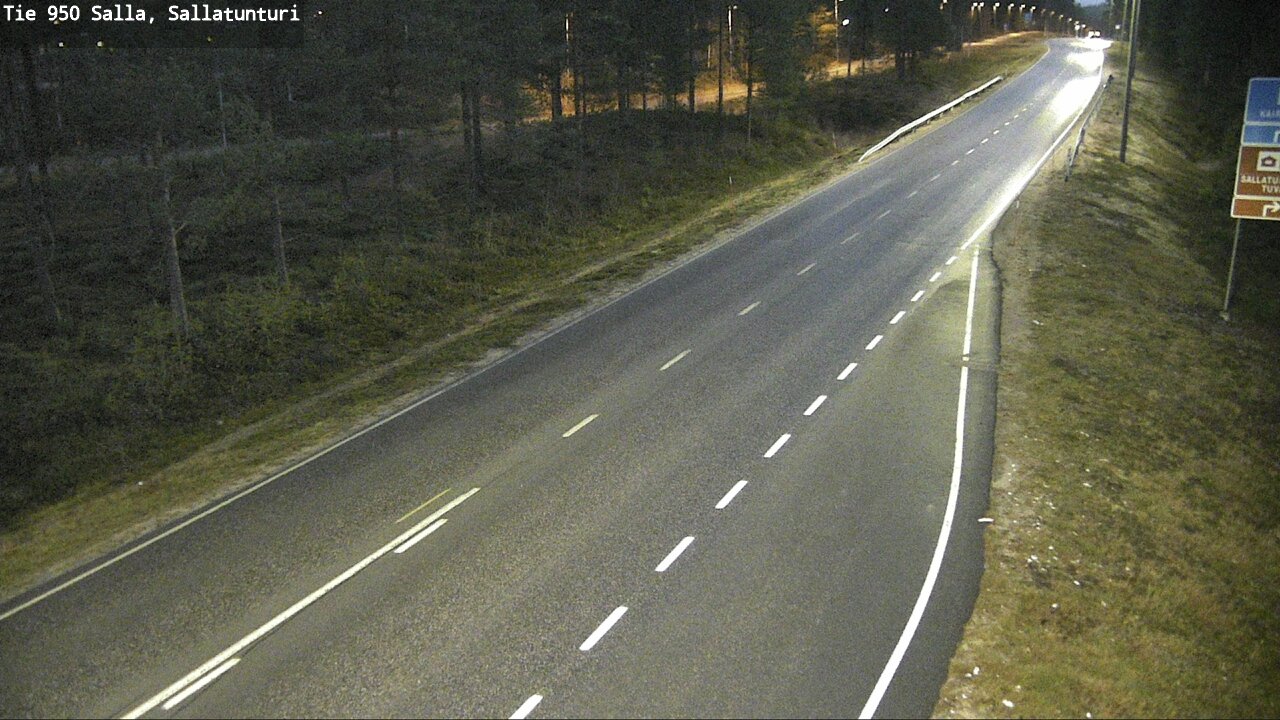 Kelikamerat Kuva Tie 950 Salla, Sallatunturi, Salla, Lappi