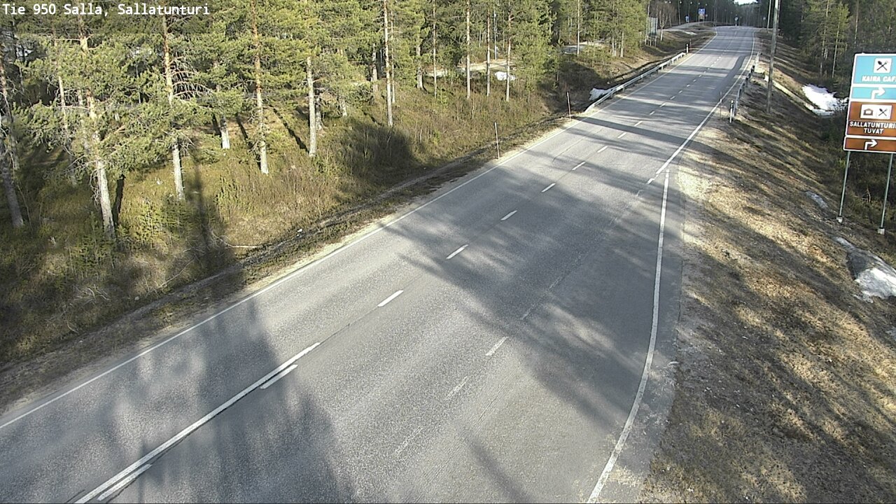 Kelikamerat Kuva Tie 950 Salla, Sallatunturi, Salla, Lappi