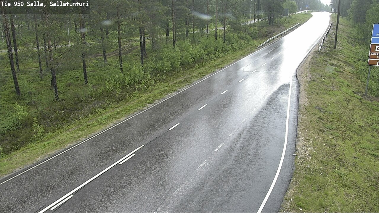 Kelikamerat Kuva Tie 950 Salla, Sallatunturi, Salla, Lappi