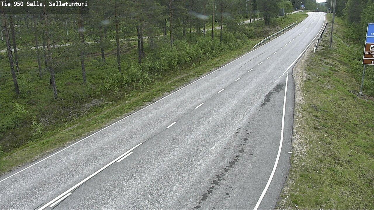 Kelikamerat Kuva Tie 950 Salla, Sallatunturi, Salla, Lappi